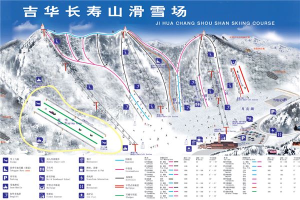 吉华长寿山滑雪场