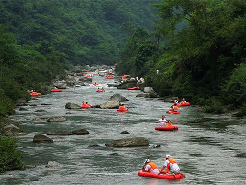 冲河源头漂流