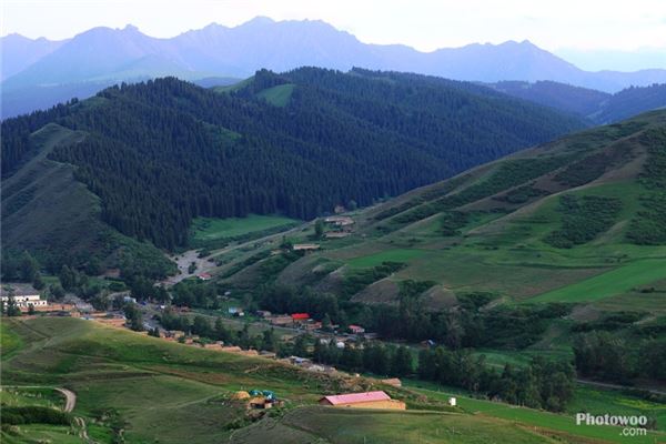 南山小渠子风光