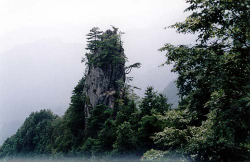 天台山哑姑山