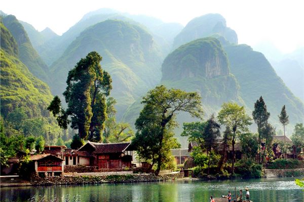 黑湾河风景区