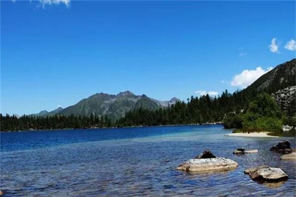 海子山风景