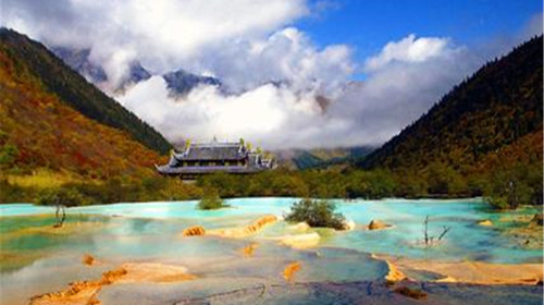 阿坝黄龙寺