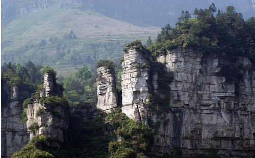 山王坪石林