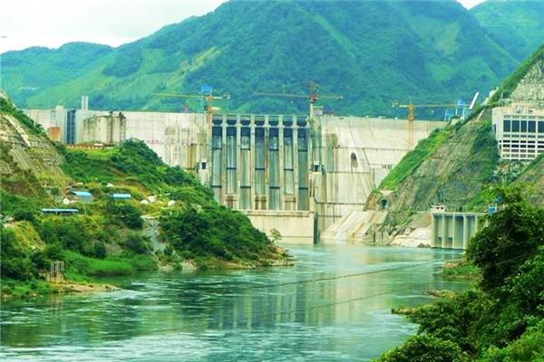 龙滩水电站水电站景区