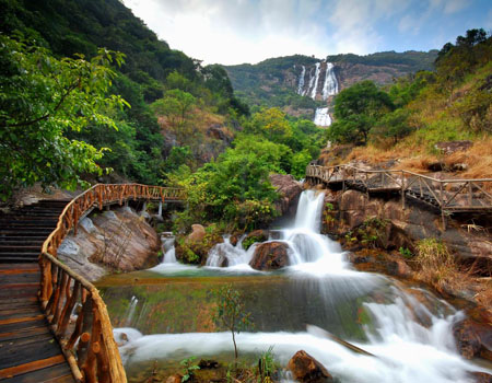 白水寨瀑布景区