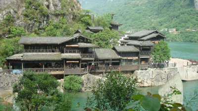 宜昌九龙湾观坝风景区