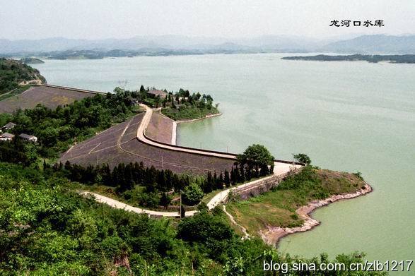 龙河口水库大坝