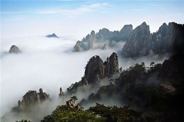 黄山北海景区